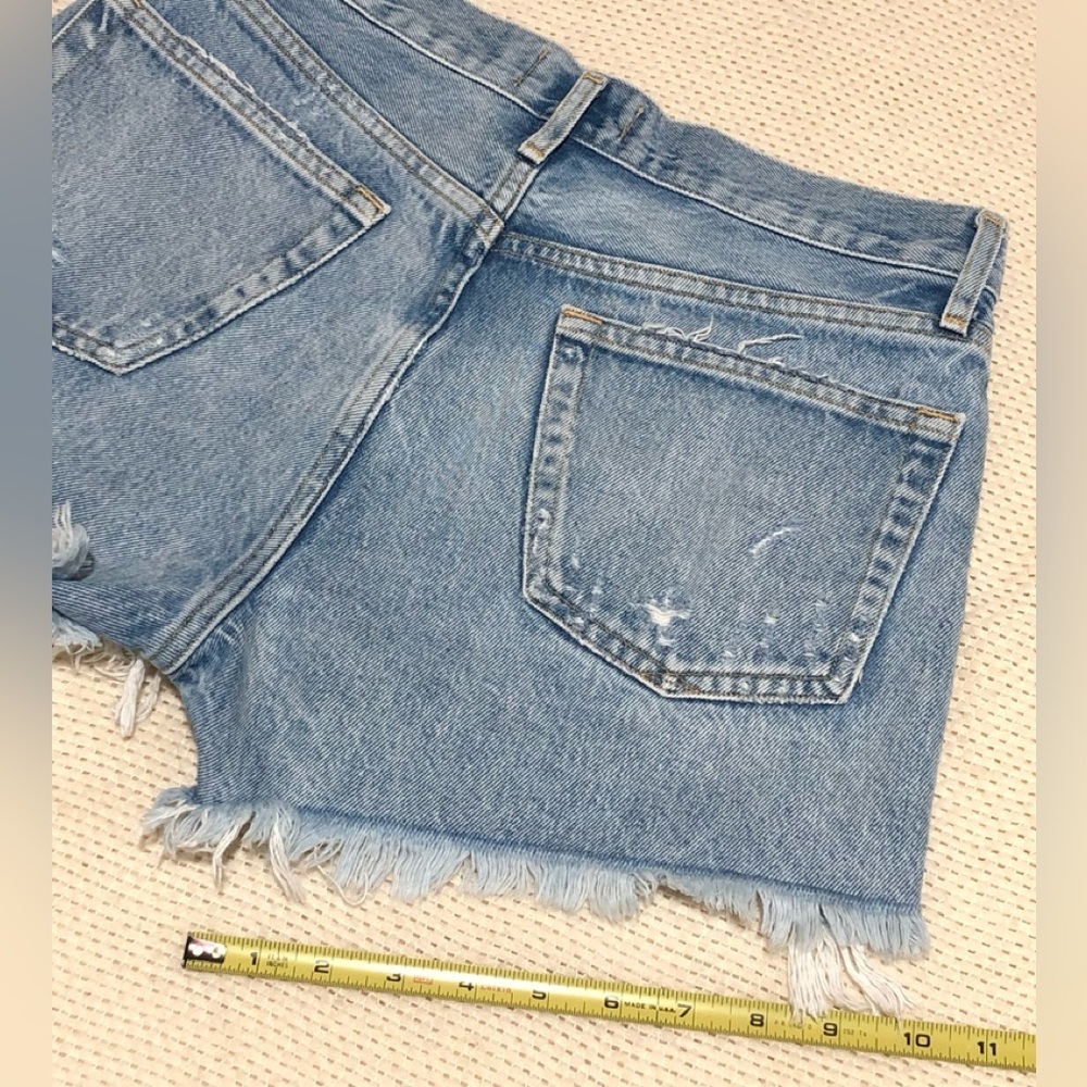 Agolde Parker Cut Off Shorts - Picture 4 of 10